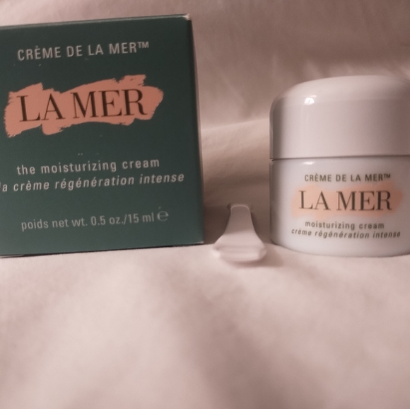 New box and empty glass jar container - La Mer Soft Cream - Picture 1 of 2